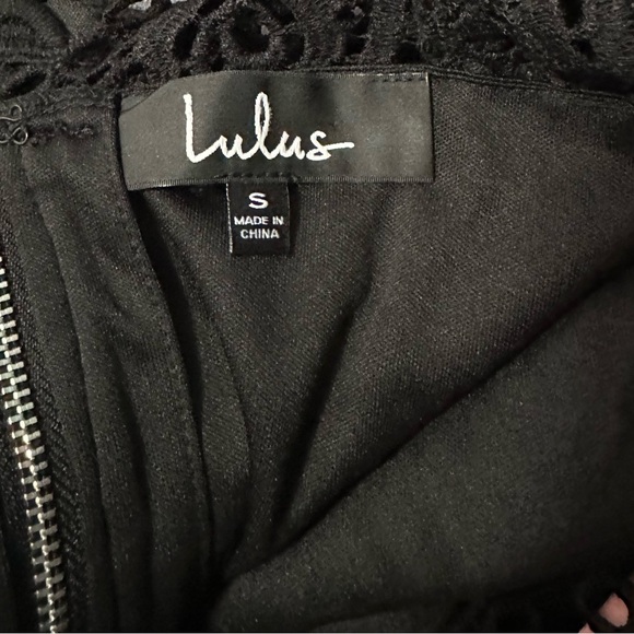 Lulus Elegant Black Lace Dress - Picture 4 of 6